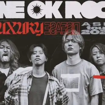 Harga Tiket Konser ONE OK ROCK: Luxury Disease Asia Tour 2023 di Jakarta