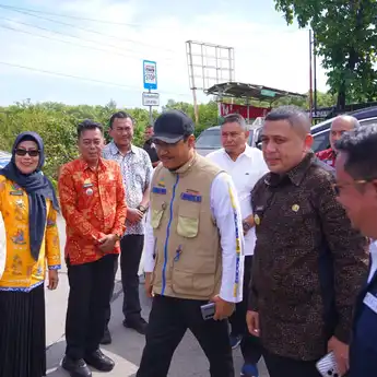 Wali Kota Makassar Dampingi Mensos Tinjau Lokasi Sekolah Rakyat di Salodong