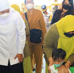 Campak Rubella Meningkat, Gubernur Jatim Imbau Masyarakat Lengkapi Vaksin MR Anak