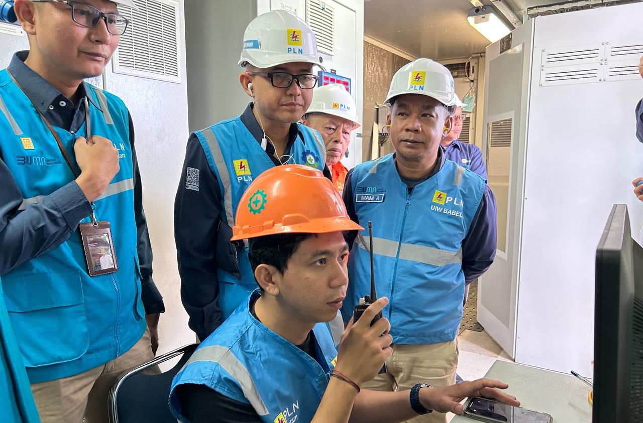 Tambah MPP PLTG 1 X 25 MW Air Anyir, PLN Perkuat Pasokan Listrik di Pulau Bangka