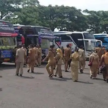 Minta Status yang Jelas, Perangkat Desa Boyolali Geruduk Jakarta
