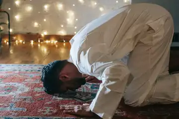 Ilustrasi sholat dhuha