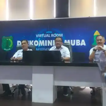  Dinkominfo Muba Ikuti Rakor dan Pelatihan Humas Secara Virtual