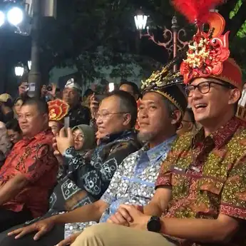 Sandiaga Uno Berharap Gelaran Semarak Jejakk Kreatif di Semarang dapat Memicu Potensi Ekonomi Kreatif di Setiap Daerah