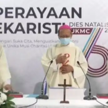 Perayaan Ekaristi Dies Natalis ke-6 Unika Musi Charitas, Uskup Berharap...