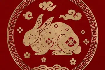 Ilustrasi bulan lahir paling bagus untuk shio Kelinci.