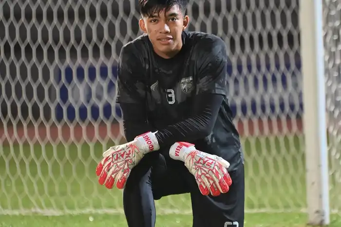 Profil Daffa Fasya, Kiper Timnas di Piala AFF 2024 yang Berpangkat Bripda - Sonora.id