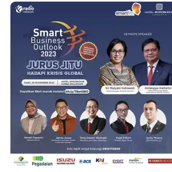 Radio Smart FM Gelar Smart Business Outlook 2023  untuk Hadapi Krisis Global
