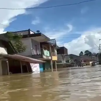 Banjir Melanda Empat Kabupaten di Kalbar
