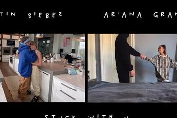 Lirik Lagu Stuck With U By Ariana Grande Justin Bieber Lengkap Terjemahan Sonora Id