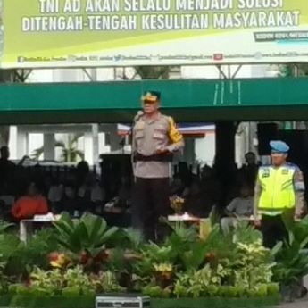 Pimpin Apel Pasukan Operasi Ketupat Toba 2023, Kombes Valentino: Pengamanan Lebaran Harus Optimal di Medan