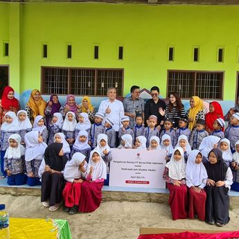 Wujud Kepedulian Sosial, BEI Salurkan Bantuan ke Madrasah Ash-Sholihin Medan