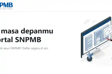 Tampilan portal SNPMB 2024