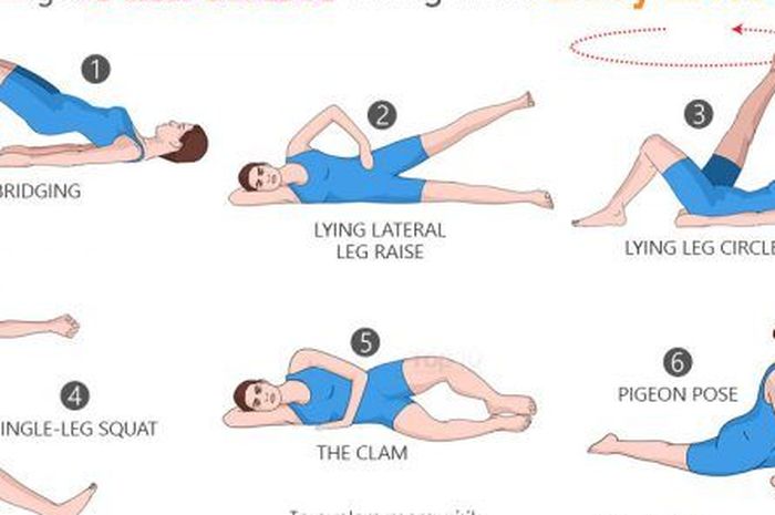 Ilustrasi Olahraga Peninggi Badan Sebelum Tidur