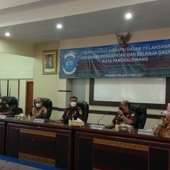 Walikota Pangkalpinang Hadiri FGD Tentang Pengelolaan Pelaksanaan APBD