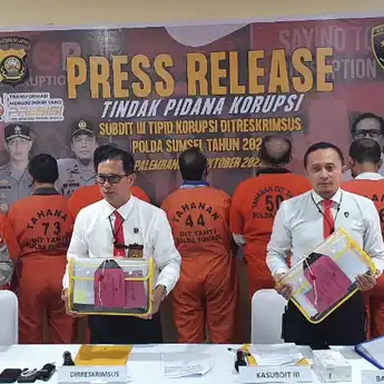 12 Mantan Kades di Kabupaten Ogan Ilir dan Ogan Komering Ilir Terjerat Kasus Korupsi