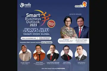 Smart Business Outlook 2023 bertajuk &ldquo;Jurus Jitu Hadapi Krisis Global&rdquo;.