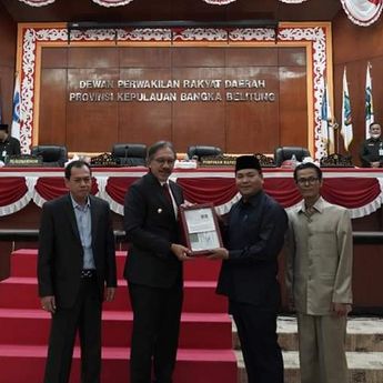 Gelar Paripurna, DPRD Babel Bahas Empat Agenda Penting Dalam Satu Paripurna