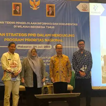 Tingkatkan Kualitas Informasi Publik, Diskominfo Sulsel Dukung Bimtek Komdigi RI