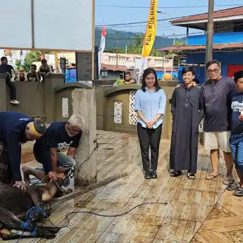 Komitmen BRI BO Morowali Berbagi Berkah Kepada Masyarakat Kurang Mampu