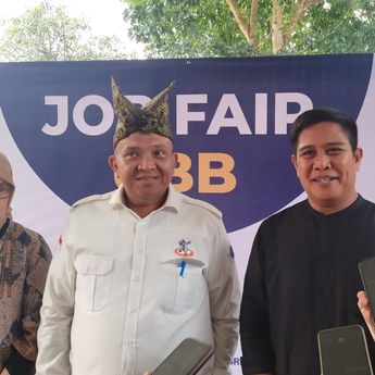 Gelar Job Fair dan Seminar Nasional, Temu Alumni IKA UBB Dihadiri Wamenaker