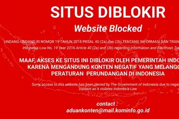Ilustrasi, cara membuka situs yang diblokir