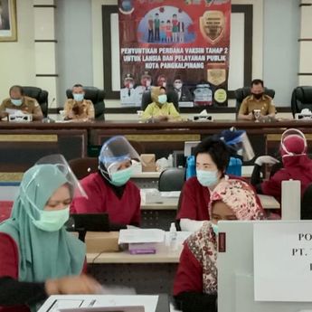 Sekda Pangkalpinang Ajak Semua Yang Dapat Kesempatan Untuk Ikut Vaksin