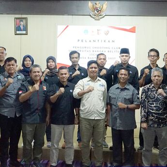 Pelantikan Shooting Club UBB 2023-2027, Salurkan Hobi Sekaligus Menjaga Kekayaan Hayati