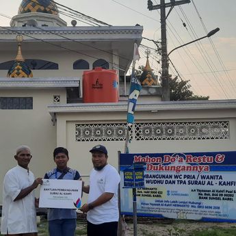 Melalui Program TJSL, PLN Salurkan Bantuan Renovasi Surau Al-Kahfi