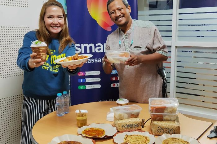 Endy Muhammad Turki Pemilik usaha Dapoer Nyam Nyam, hadir di Program Senin Inspirasi Smartfm Makassar