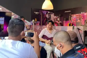 Rendy Pandugo di Java Jazz 2022