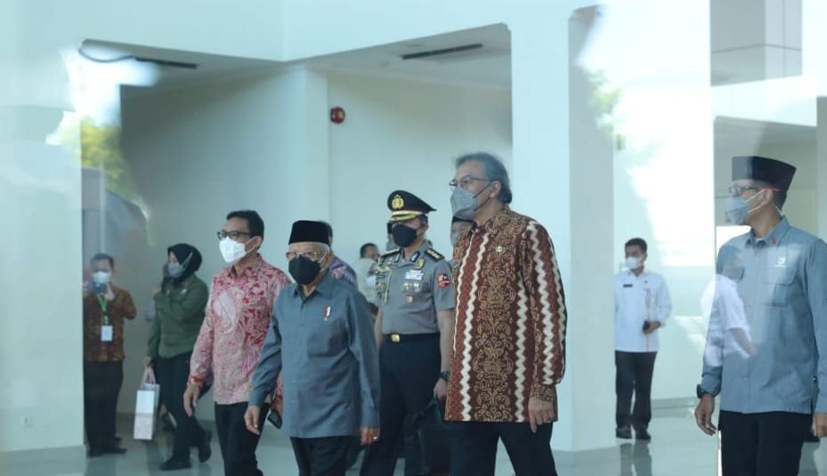 Wakil Presiden RI, Ma'ruf Amin tiba di Bangka Belitung
