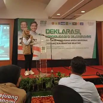 Optimis Ekonomi Semakin Maju, Repnas Kalsel Dukung Prabowo-Gibran