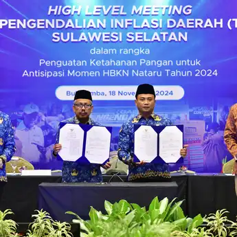 BI Apresiasi Langkah Pj Gubernur Sulsel Kendalikan Inflasi Jelang Nataru