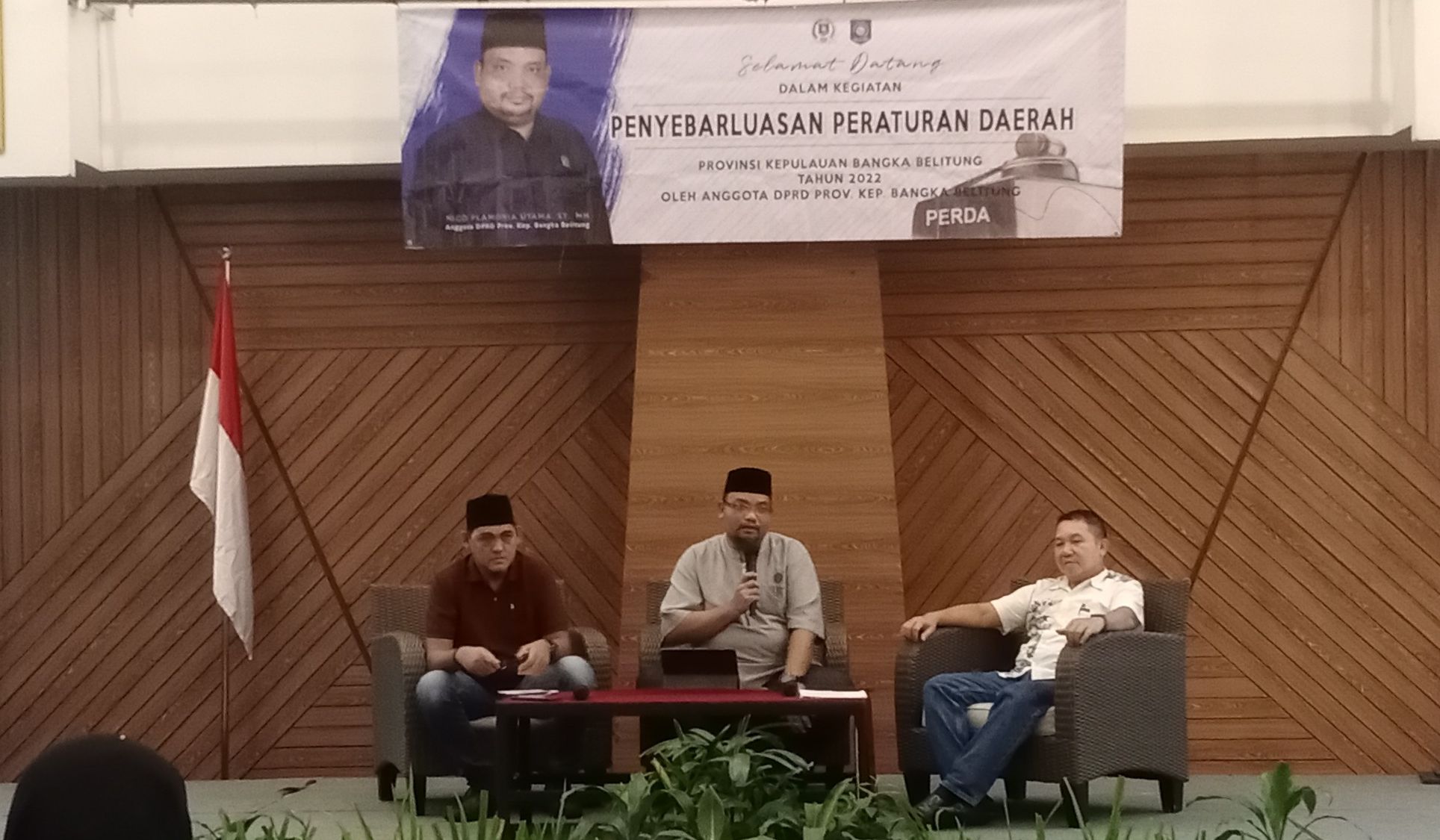 Anggota DPRD Kep. Bangka Belitung, Nico Plamonia Utama