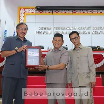 Pemprov Babel Ajukan APBD 2023 Senilai Rp 2,8 Triliun, Fokuskan Untuk Kesejahteraan Masyarakat