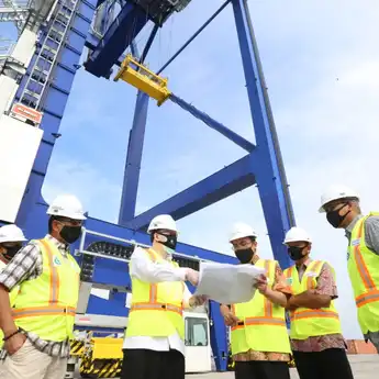 Semester I 2020, Pergerakan Peti Kemas Kuala Tanjung Ribuan TEUs