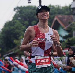 Sambutan Warga Kian Semarakkan Perhelatan Borobudur Marathon 2022