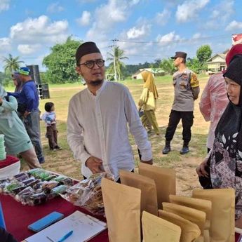 Gerakan Pangan Murah di Desa Namang Bantu Warga Sediakan Bahan Pokok