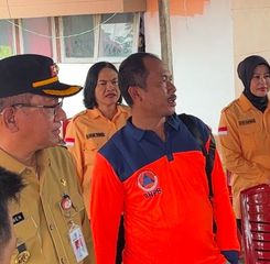  Update Terkini Penanggulangan Bencana di Landak, Banjir Terpantau Mulai Surut
