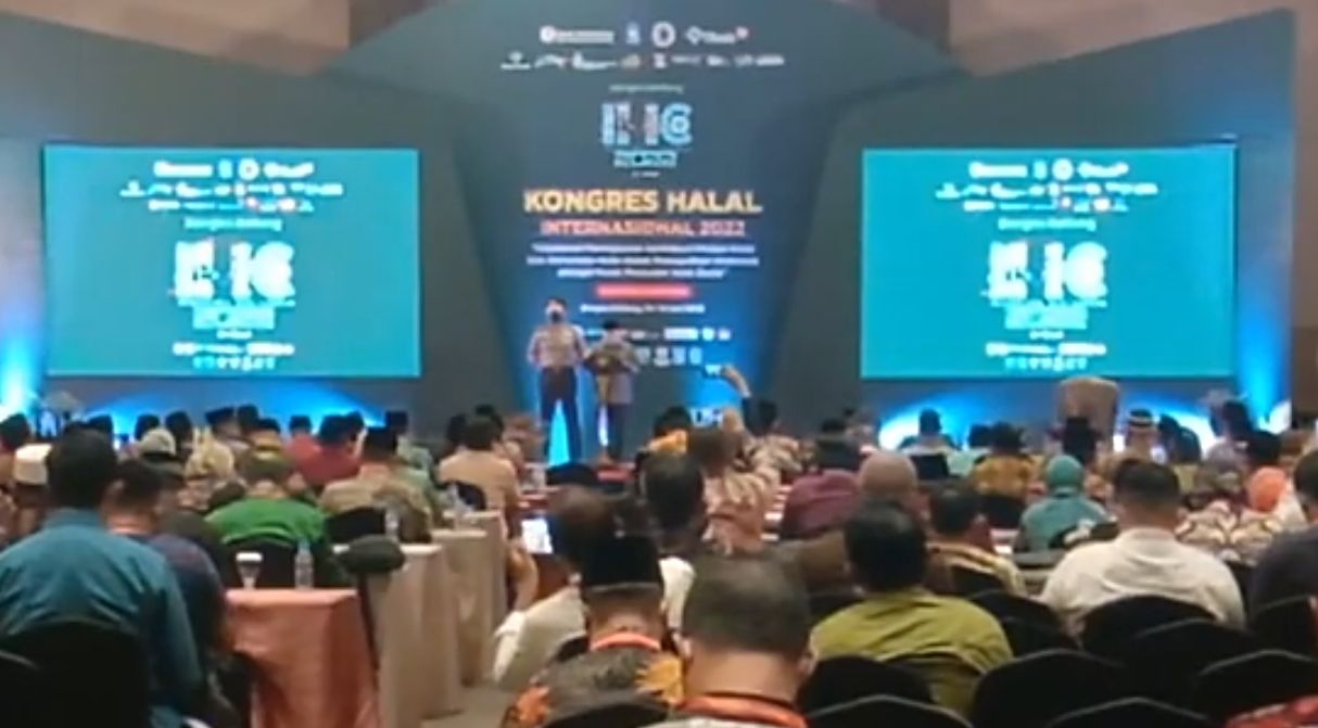 Sambutan Wapres RI, KH. Ma'ruf Amin dalam acara Kongres Halal Internasional 2022
