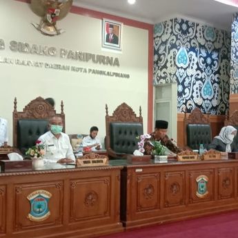 Gelar Paripurna, DPRD Pangkalpinang Setujui Nota Keuangan dan Raperda APBD 2021