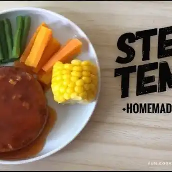 Resep Membuat Steak Tempe Homemade Saos BBQ, Mewah dan Menyehatkan