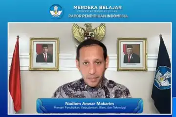 Menteri Pendidikan, Kebudayaan, Riset, dan Teknologi (Mendikbudristek) Nadiem Anwar Makarim hari ini meluncurkan Rapor Pendidikan Indonesia sebagai terobosan 'Merdeka Belajar' Episode ke-19.