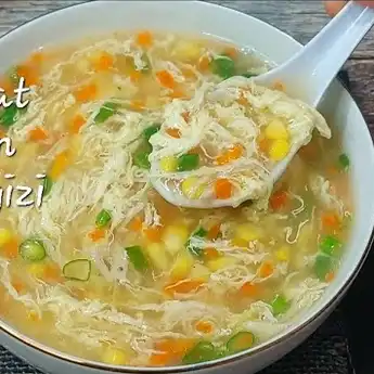 Resep Sup Jagung Telur Sederhana Menu Makan Saat Badan Kurang Fit