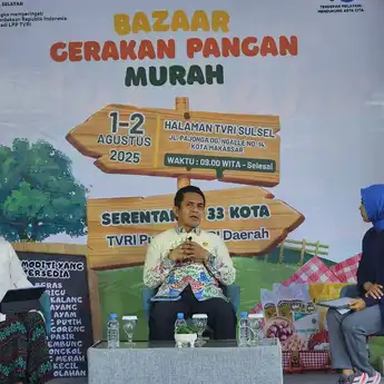 Pemprov Sulsel Gelar Gerakan Pangan Murah Serentak di 24 Daerah Selama Agustus 2025