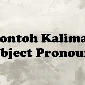 50 Contoh Kalimat Object Pronoun dalam Bahasa Inggris beserta Artinya