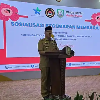 Perpusnas Gelar Sosialisasi Gemar Membaca